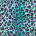 Leopard skin Fashion seamless pattern. Jaguar, cheetah fur texture background. Animal stylish print for textile, surface Royalty Free Stock Photo