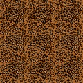 Leopard skin imitation vektor seamless pattern.