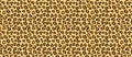 Leopard tracery skin with yellow background. African spots with black puma camouflage scheme.