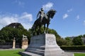 Leopold II statue - king of the Belgians