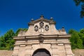 Leopold s Gate in detail view. Vysehrad. Prague. Royalty Free Stock Photo