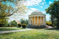 Leopoldinentempel in the Esterhazy Schlosspark in Eisenstadt, Burgenland Royalty Free Stock Photo