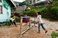 Lepcha children playing Royalty Free Stock Photo
