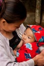 Lepcha Woman with baby