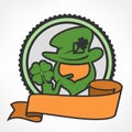 Leprechaun circle logo