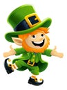 Leprechaun Cute Irish St Patricks Day Cartoon