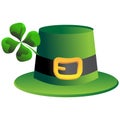 Leprechaun Four Leaf Clover Hat