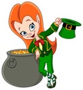 Leprechaun girl