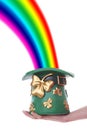Leprechaun Hat and Rainbow