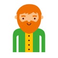 leprechaun irish character icon