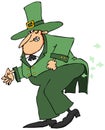 Leprechaun passing gas