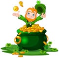 Leprechaun and Pot of Gold