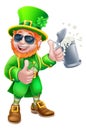 Leprechaun St Patricks Day Cartoon Character