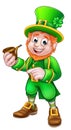 Leprechaun St Patricks Day Illustration
