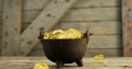 Leprechauns pot of gold for st patricks