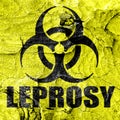 Leprosy concept background Royalty Free Stock Photo
