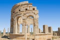 Leptis Magna ruins in the Libya Royalty Free Stock Photo