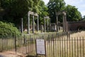 The Leptis Magna Ruins at the Windsor Great Park in Surrey in the UK Royalty Free Stock Photo