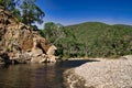 The Lerderderg River in Victoria, Australia.