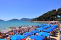 Lerici beach in Italy Royalty Free Stock Photo