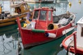 In the harbour in Lerici in Liguria Italy on April 21, 2019