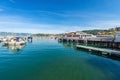 Lerici Port with the Ferry Boat Station - Gulf of La Spezia Liguria Italy