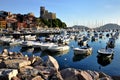 Lerici typical village, Castle and port in Liguria