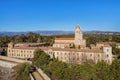 Lerins Abbey on the island of Saint-Honorat, France