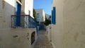 Leros, Patmos, Kos Island streets Royalty Free Stock Photo