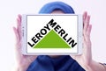 Leroy Merlin retailer logo Royalty Free Stock Photo