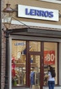 Lerros store in Manufactura, Ukraine first outlet village Royalty Free Stock Photo