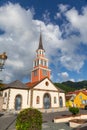 Les Anses d`Arlet, Martinique, FWI - The church