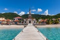 Les Anses d`Arlet, Martinique - The church on the seafront