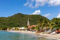 Les Anses d`Arlet, Martinique - The village on the beach