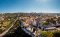 Les Baux de Provence village on the rock formation and its castle. France, Europe Royalty Free Stock Photo