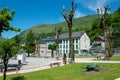 Les Eaux-Bonnes, mountain spa resort in the French Pyrenees Royalty Free Stock Photo