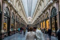 Les Galeries Royales Saint-Hubert, a gorgeous glass roofed arcade in the center of Brussels. Lined with cafes, theaters and luxury