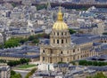 Les Invalides church in Paris