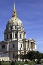 Les Invalides Paris France Royalty Free Stock Photo