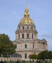 Les Invalides hospital and chapel dome.