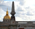 Les Invalides hospital and chapel dome