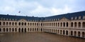 Les Invalides hospital inside courtyard. Royalty Free Stock Photo