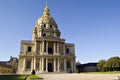 Les Invalides in Paris. France Royalty Free Stock Photo