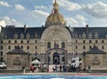 Les Invalides in Paris, France Royalty Free Stock Photo