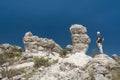 Les mourres of Forcalquier in France Royalty Free Stock Photo