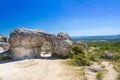 Les mourres of Forcalquier in France Royalty Free Stock Photo