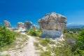 Les mourres of Forcalquier in France Royalty Free Stock Photo