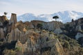 Les orgues d`ille sur tet, Languedoc-Roussillon, France. Royalty Free Stock Photo