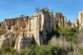 Les orgues d`ille sur tet, Languedoc-Roussillon, France. Royalty Free Stock Photo