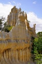 Les orgues d`Ille sur Tet natural Organs of Ille-sur-TÃÂªt fairy stones park chimneys geological and tourist site in france